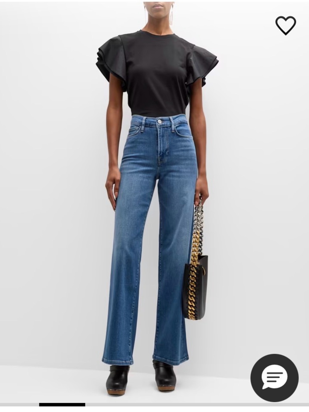 FRAME DENIM Le Slim Palazzo